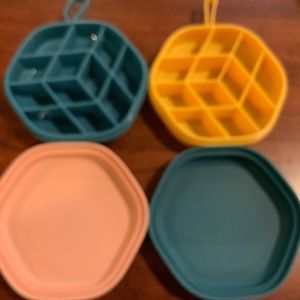 2 Hubee beehive/honeycomb mini ice trays; Alltrue/Causebox item; new in box